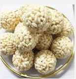 Homemade puffed rice ball is not difficuit