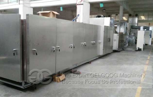Automatic Wafer Biscuits Making Machine Sold to Bahrain