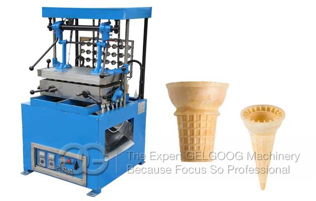 Machine Manufacturing Ice Cream Cones
