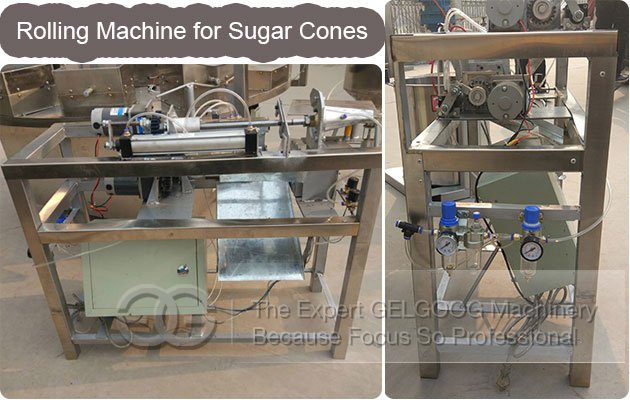 Ice Cream Cone Rolling Machine For Sugar Cones
