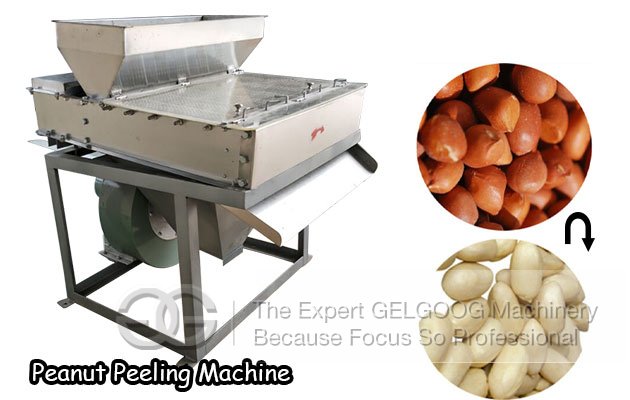 How to Peel Red Skin Peanuts by Machine?