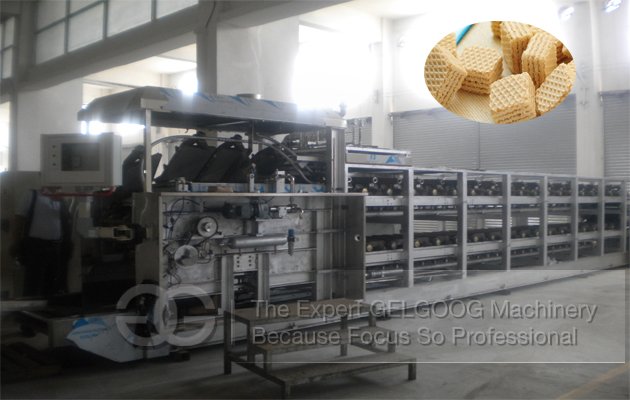 Full Automatic Electric Wafer Biscuit Baking Oven Machine GG-45