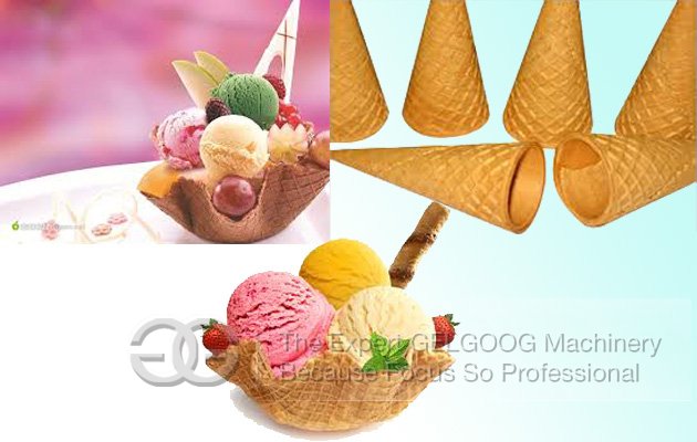 Ice Cream Cone Maker Machine with CE Approved GG-12-1