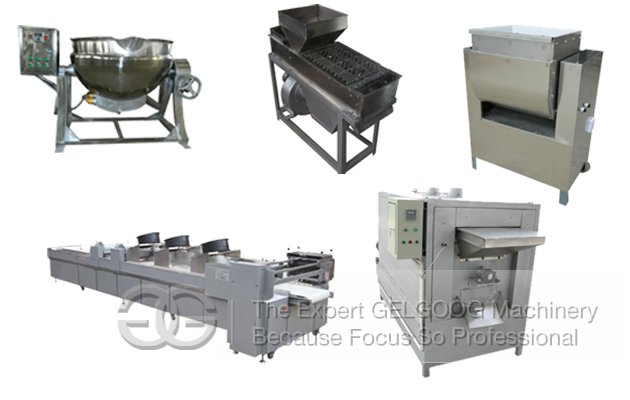 Peanut Brittle Production Line With CE 