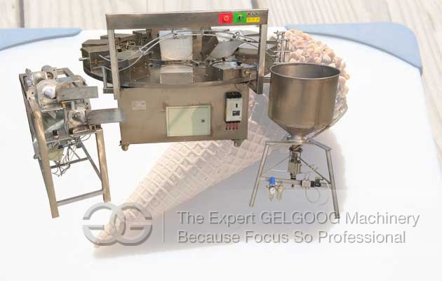 China Sugar Ice Cream Cone Baking Machine Manufacturer