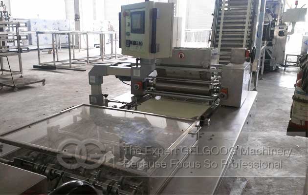 wafer biscuit cream spreading machine for sale
