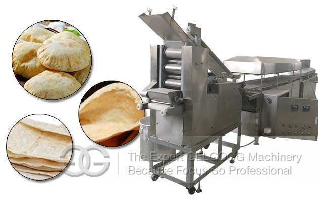 Automatic Arabia Pita Bread Making Machine|Commercial Lebanon Bread Machine