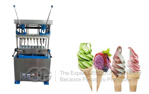 commercial ice cream cone making machine