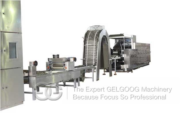 Automatic Gas Type 15-mould Wafer Production line