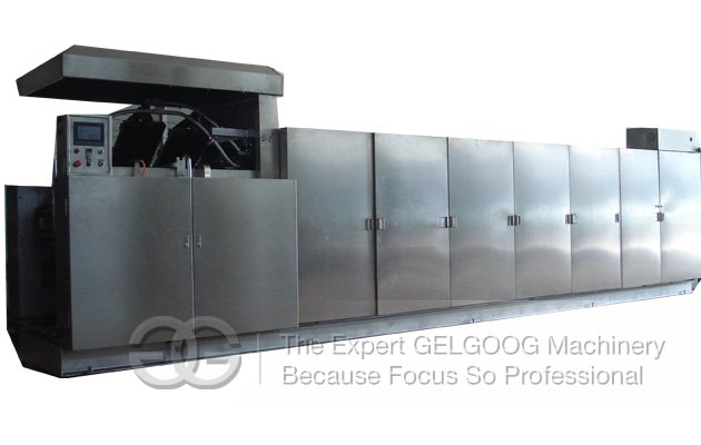 automatic wafer biscuit gas heating machine line