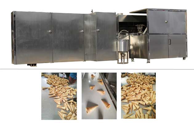 Automatic Waffle Cones Production Line Manufacturer