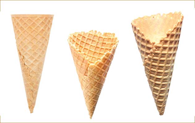 ice cream cones