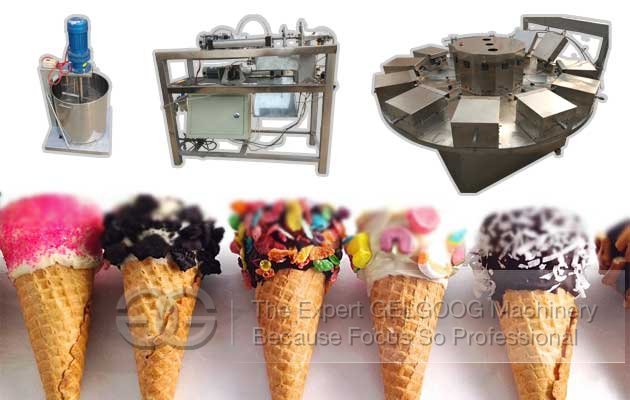 Sugar Ice Cream Cone Machine