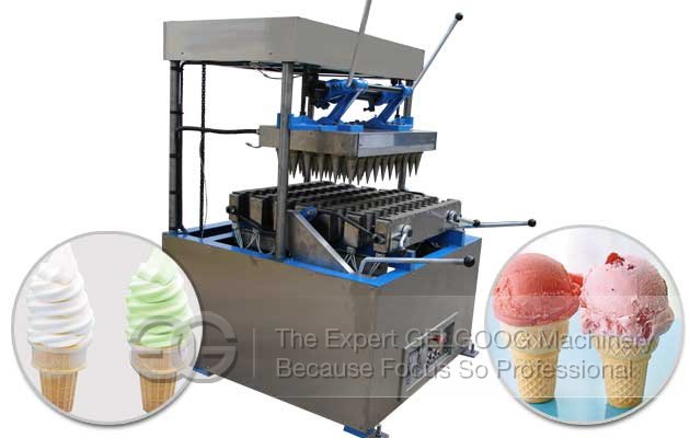 electric wafer cone making machine