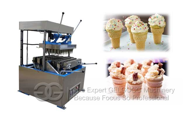 wafer cone making machine production video