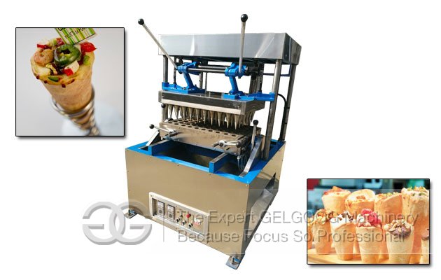 Electrical Conveyor Cone Pizza Machine|Italian Pizza Cone Maker