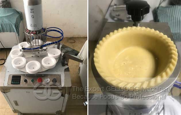 how to make egg tart with a machine