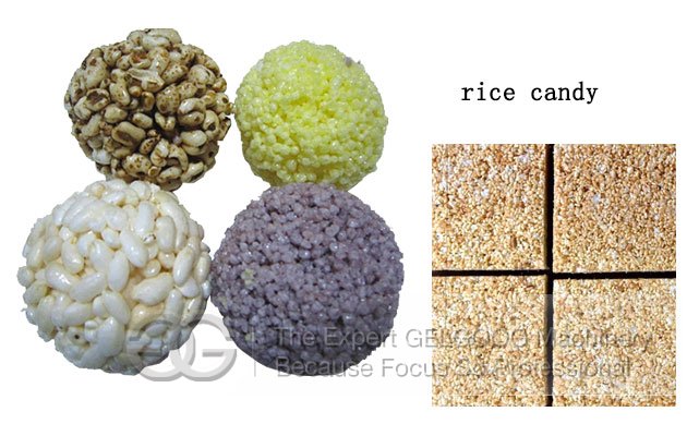 Machine Making Rice Candy